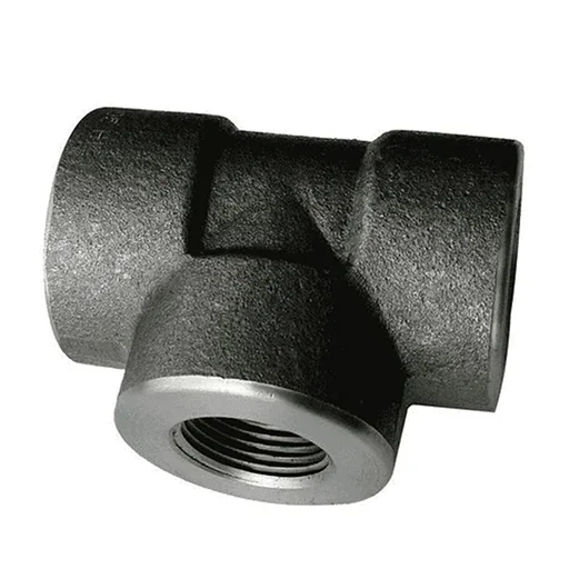 Carbon Steel Threaded Equal Tee